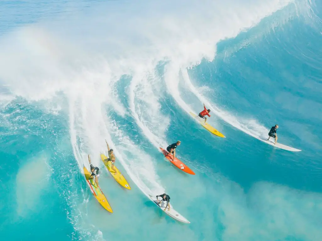 surfing in hawaii