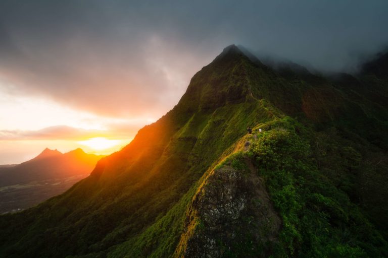 Sunset in Kaena Point