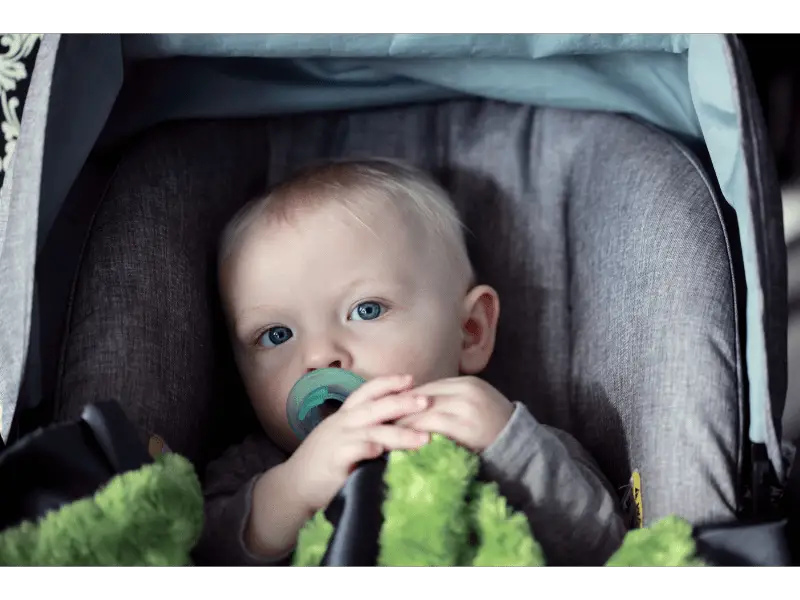 baby in car seat