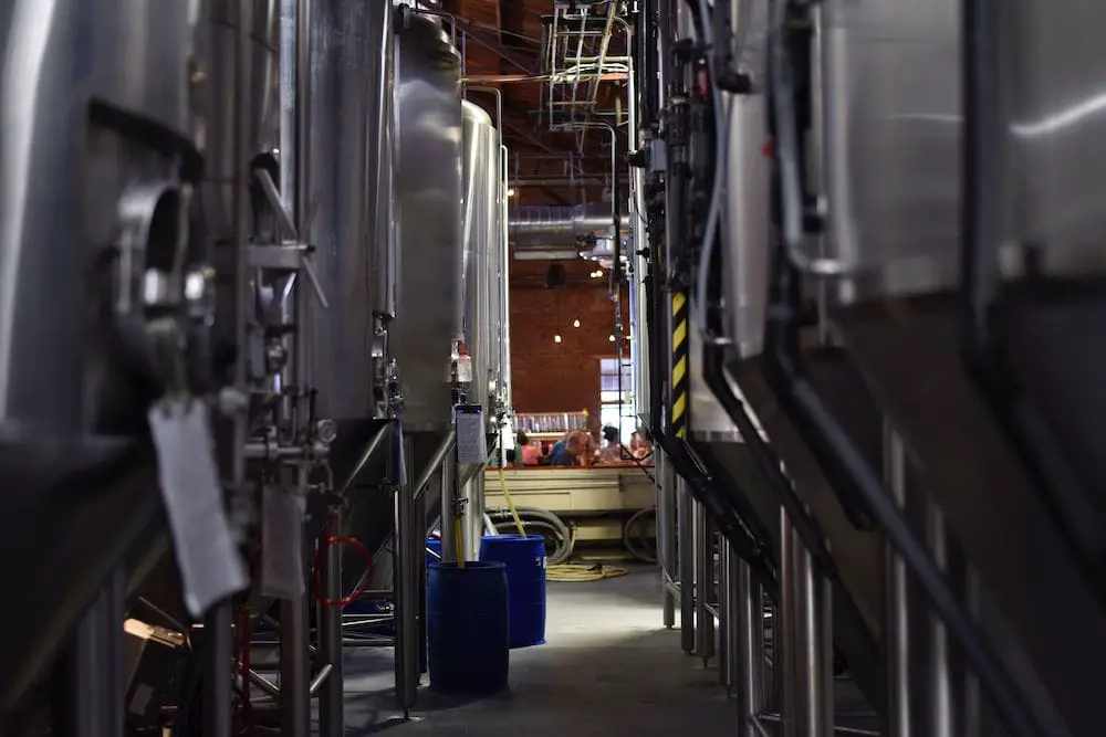 photo of brewery inside