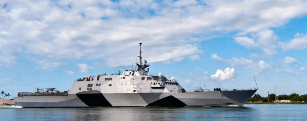 USS Freedom arriving at Joint Base Pearl Harbor-Hickam Hawaii - military PCS to Hawaii